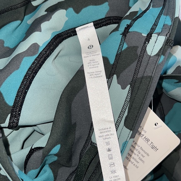 Lululemon Swift Speed High-Rise Tight 28"
Heritage 365 Camo Tidewater Teal Multi - Picture 8 of 8